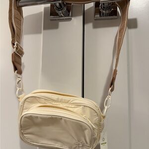 Cream Crossbody Bag